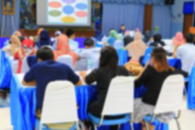 odak ile iş eğitim Eğitim Konferansı toplantı odasında bulanık