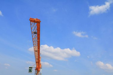 Kule Vinç Sanayi, inşaat binalarda gökyüzü arka plan ücreti