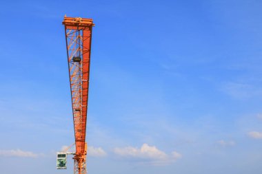 Kule Vinç Sanayi, inşaat binalarda gökyüzü arka plan ücreti