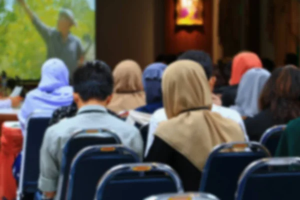 Zaměření Obchodní Vzdělávání Vzdělávací Konference Zasedací Místnosti Rozmazané — Stock fotografie