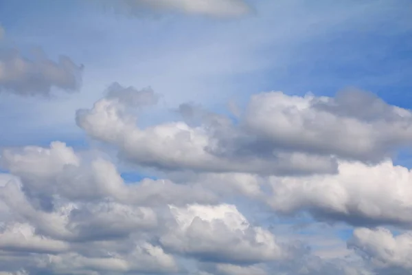 Blå Himmel Withcloud Regnhøjt Kunst Naturen Smukke Kopiere Plads Til - Stock-foto