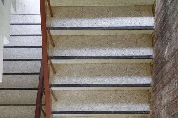 Terrazzo Δάπεδο Σκάλες Διάδρομος Κάτοψη — Φωτογραφία Αρχείου