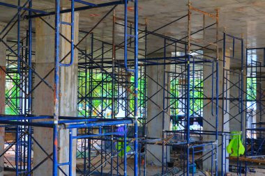 site bina inşaat iskele