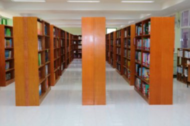 odak bulanıklık raf kitap ve Kütüphane Genel Oda için