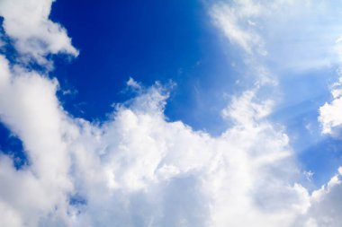 mavi gökyüzü yaz sanat doğa güzel içinde belgili tanımlık bulut ile canlı ve kopya alanı için metin ekleyin