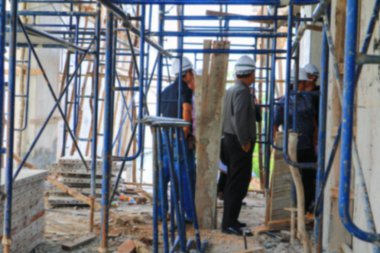 bulanıklık odak işadamı ve Mühendislik İnşaat Sanayi