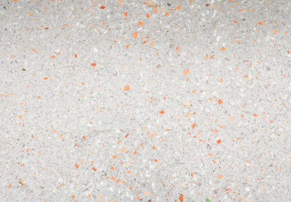 Terrazzo Floor Small Stone Orange Old Texture Marble Background — Stock Photo, Image