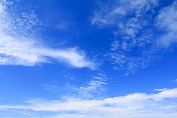 Blauer Himmel Lebendig Mit Wolken Sommer Kunst Der Natur Schön — Stockfoto