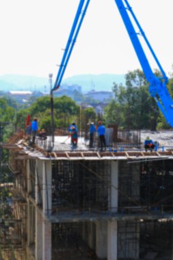 odak, Emek İnşaat ve Vinç iskele site işyeri binada bulanıklığı