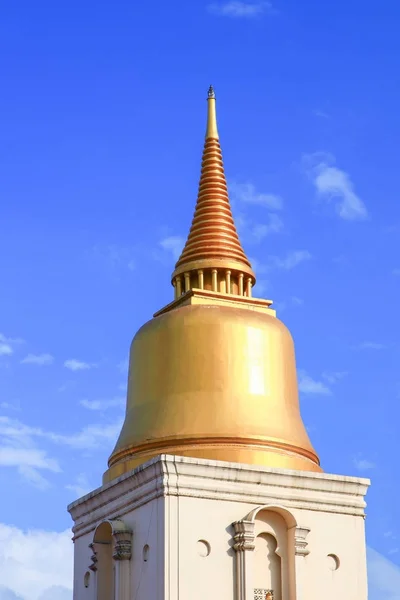 Pagode Golden Tempel Bangkok Alte Schöne Thailand Auf Himmelshintergrund — Stockfoto