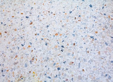Terrazzo kat desen taş doku. Konsept tasarımı arka planı için