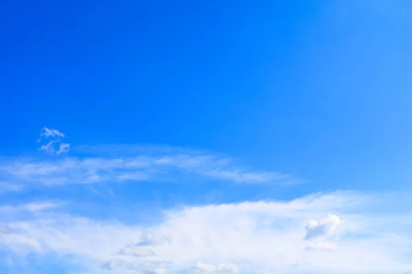 Blue sky bright and big cloud beautiful summer. art of nature — Stock Photo, Image