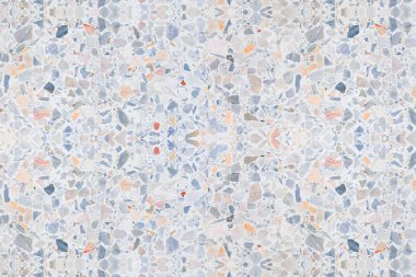 Terrazzo kat veya mermer. Güzel eski doku sorunsuz, Lehçe