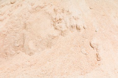 İnşaat site işyeri Bina içinde kum