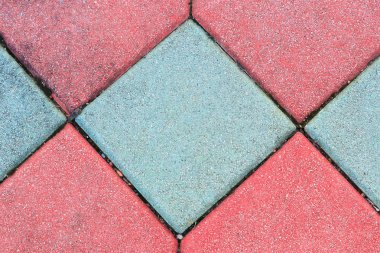 eski geometri doku, taş tuğla döşeme çimento bloklar 