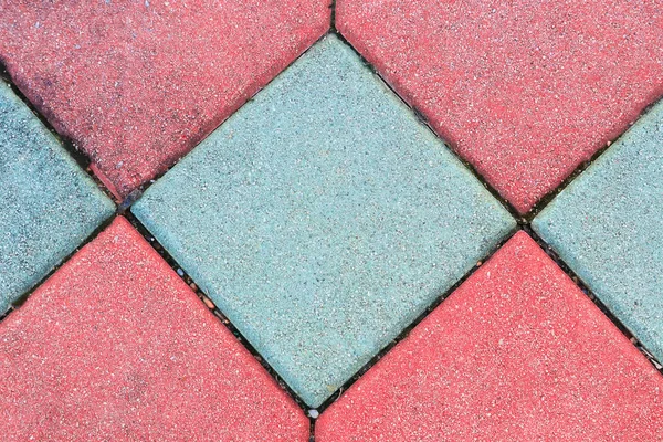 Blocks old geometry texture, stone brick floor cement — Stock Photo, Image