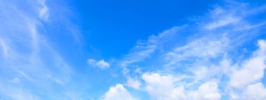 Panorama mavi gökyüzü güzel renkli Peyzaj Sanat doğa 