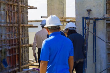 mühendisi danışmak inşaat alanı üzerinde konut geliştirme planına 