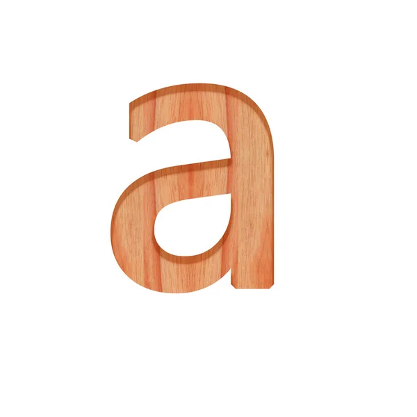 Μικρά ξύλινα vintage αλφάβητο. πεζό γράμμα μοτίβο — Φωτογραφία Αρχείου