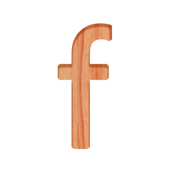 Alfabeto pequeno vintage de madeira. padrão de letra minúscula — Fotografia de Stock