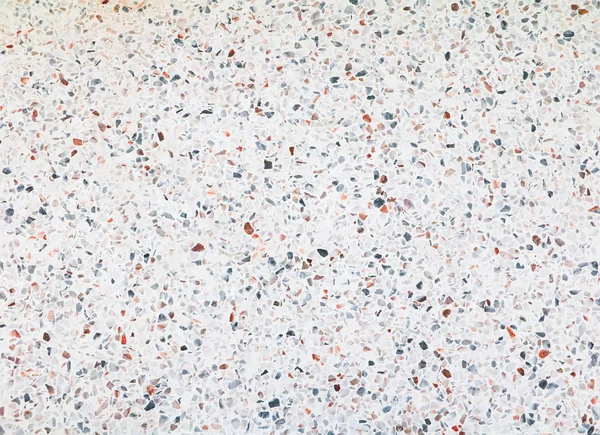 Textura piso terrazzo padrão de pedra polida parede e cor — Fotografia de Stock