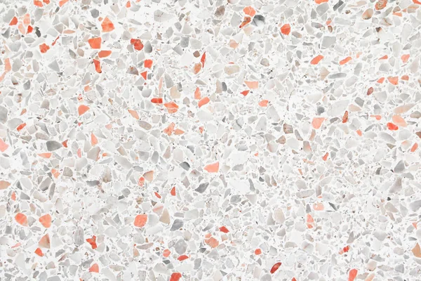 Terrazzo Boden alte kleine Steinfarbe Textur oder Stein Marmor — Stockfoto