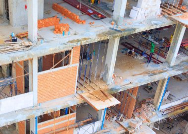 kopya alanı ile site işyeri bina inşaat işi ekleme