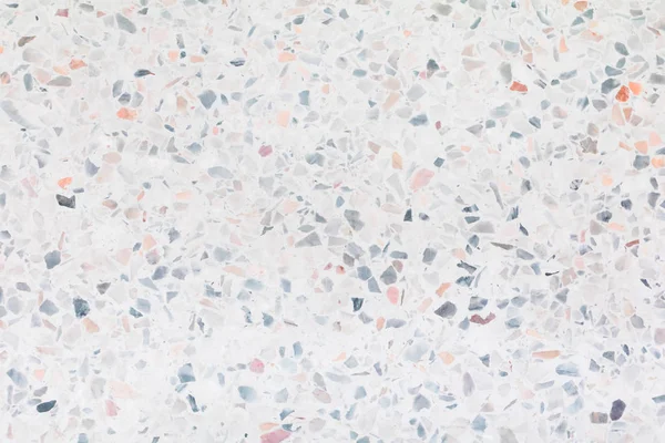 Terrazzo flooring old texture polished stone pattern — стоковое фото