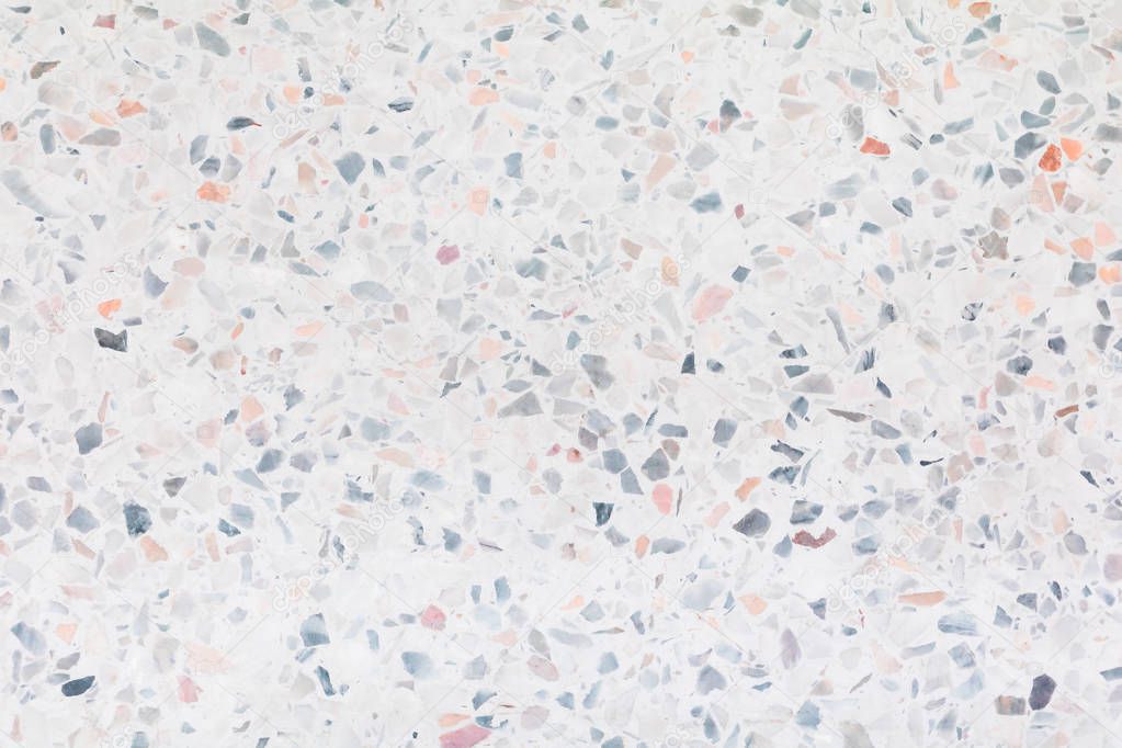 terrazzo flooring old texture polished stone pattern 