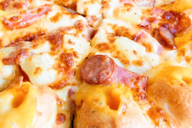 arka plan için yakın pizza.