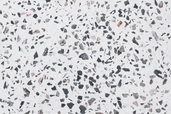 Textura piso terrazzo padrão de pedra polida parede e cor — Fotografia de Stock