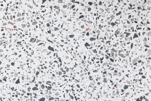 Textura piso terrazzo padrão de pedra polida parede e cor — Fotografia de Stock