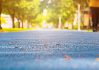 park koşu egzersizparça koşmak kauçuk kapak mavi 