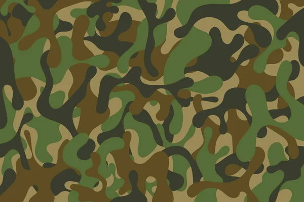 Camouflage Design Armee Modernen Tamplate Hintergrund Vektorillustration — Stockvektor