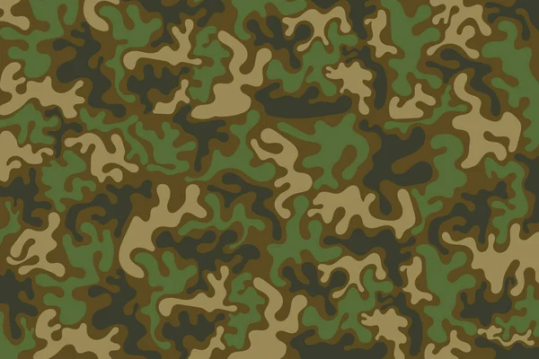 Camouflage Design Armee Modernen Tamplate Hintergrund Vektorillustration — Stockvektor