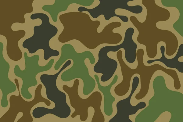 Camouflage Design Armee Modernen Tamplate Hintergrund Vektorillustration — Stockvektor