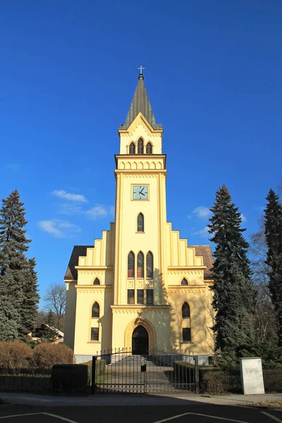 Гарна Жовта Церква Чеські Тешіна Чеська Республіка — стокове фото
