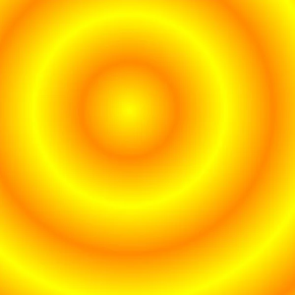 抽象背景与黄色和橙色圈子看起来象太阳 — 图库照片