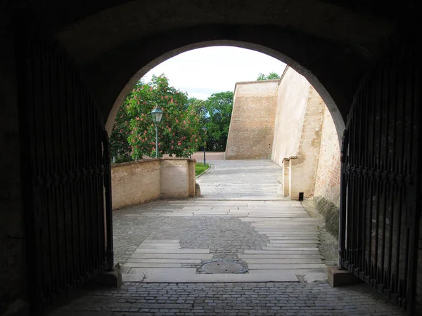 View Gate Spilberk Castle Brno Czech Republic — Stock Photo, Image