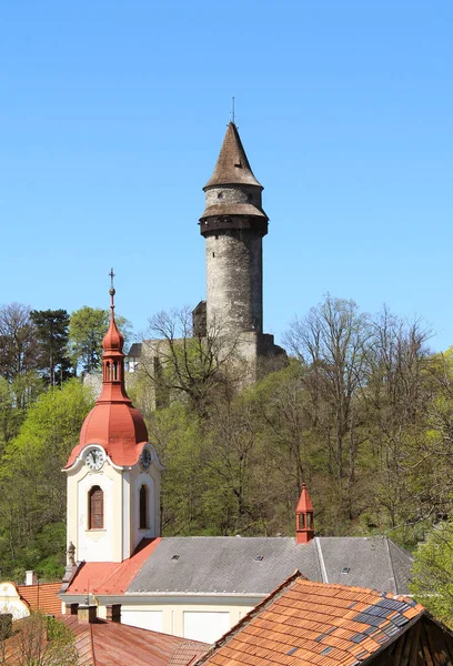 Tower Stramberska Truba Castle Church Stramberk Czech Republic — Stock Photo, Image