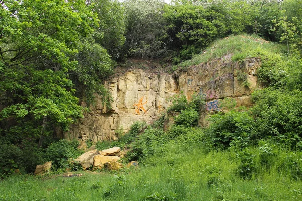 Prosecke Skaly Rocks Prague Czech Republic — Stock Photo, Image