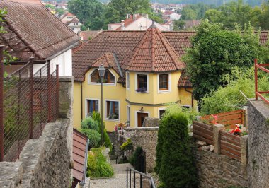 Çek Cumhuriyeti, Zruc nad Sazavou sokaklarında evler