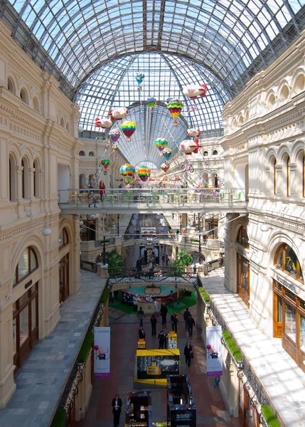 Interior Shopping Gum Moscou — Fotografia de Stock