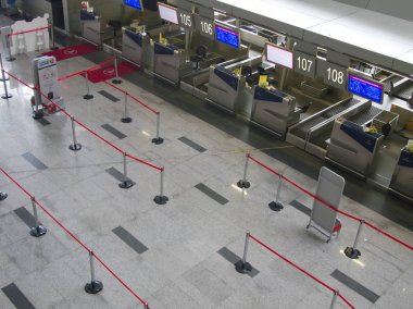 Vnukovo Havaalanı Kayıt Salonu