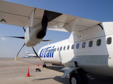 Uçak Atr 72 detay, havayolu 