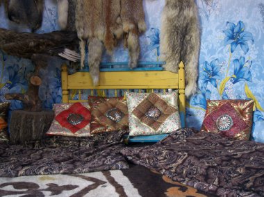 Elton, Rusya - 03 Haziran 2014, İç-Milli Kazak konut - yurt