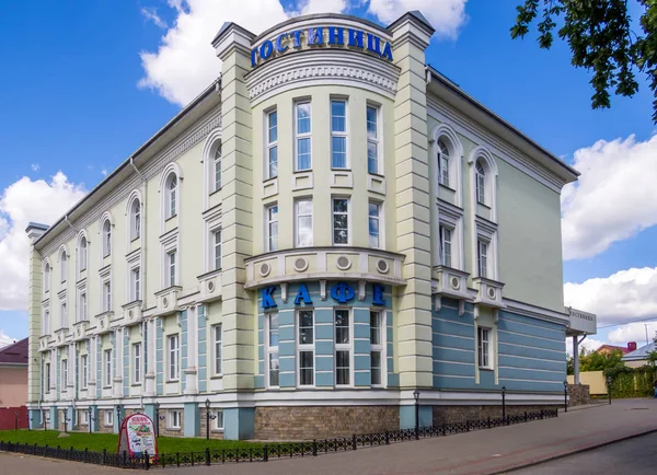 Facade Hotel Zadonsk Kommuny Straat Zadonsk — Stockfoto