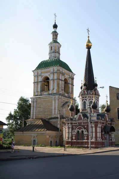 Smolensk Rusya Temmuz 2011 Eski Nizhne Nikolskaya Kilisesinin Çan Kulesinin — Stok fotoğraf