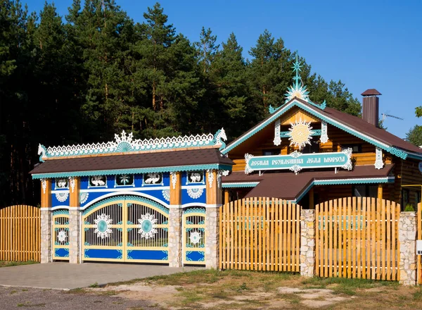 Nelzha Oroszország Augusztus 2018 Nyári Rezidenciája Santa Claus Vidámparkban Nelzha — Stock Fotó