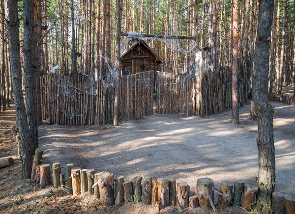 Polyana Baba Yaga Park Rozrywki Nelzha Rejon Woroneż — Zdjęcie stockowe